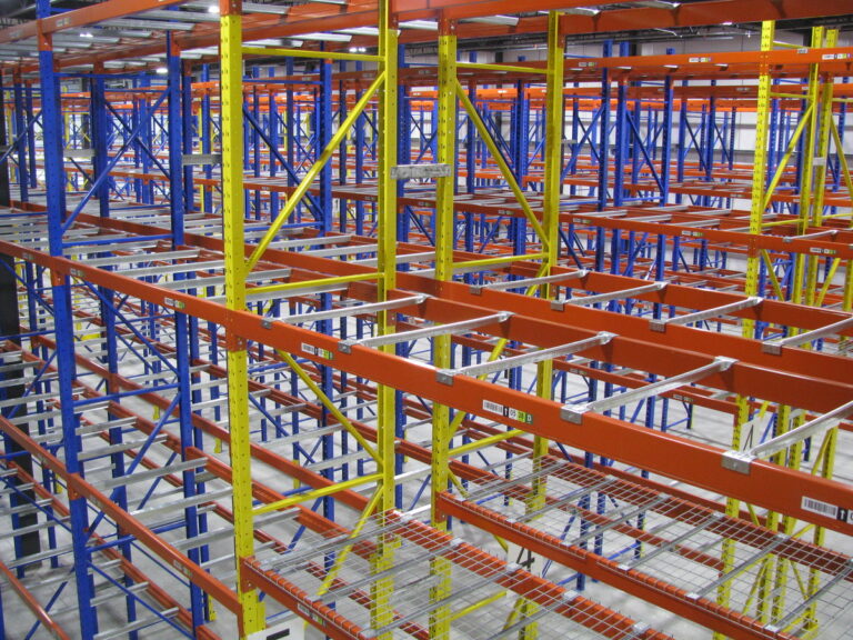 Forklift safety barriers, warehouse racking protection, MPM safety guards, polymer vs steel barriers, rack collapse prevention, industrial safety audits