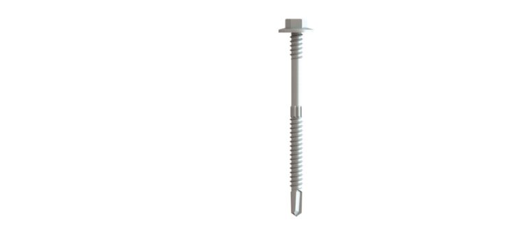 Hex head dual thread 12gx75mm